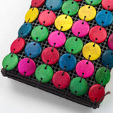 Coconut Shell Bag Female Shoulder Backpack Mobile Phone Change Jewelry Bag