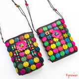 Coconut Shell Bag Female Shoulder Backpack Mobile Phone Change Jewelry Bag