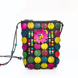 Coconut Shell Bag Female Shoulder Backpack Mobile Phone Change Jewelry Bag