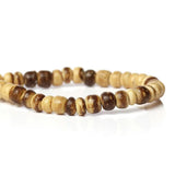 Coconut Shell Spacer Beads Round Natural 4mm Dia