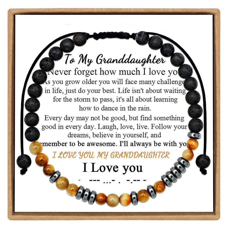 Personalized Code Bracelet for Family Anniversary or Birthday