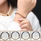 Personalized Code Bracelet for Family Anniversary or Birthday