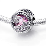 925 Sterling Silver Eyes Beads Charms for Bracelet DIY Jewelry