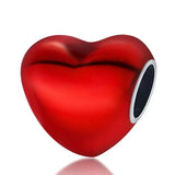 925 Silver Girl Heart Headphones Bracelet Necklace Jewelry