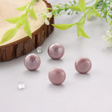 Coeufuedy Silver 925 Pearl Earrings 11-13mm Button Big Pearl Fine Jewelry