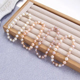 Baroque Pearl Bracelet Crystal Beads Jewelry
