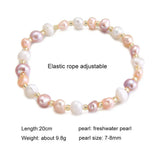 Baroque Pearl Bracelet Crystal Beads Jewelry