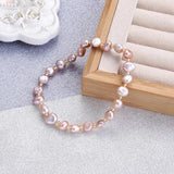 Baroque Pearl Bracelet Crystal Beads Jewelry