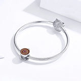 Coffee Cup Metal Beads for Women European Charm Bracelet