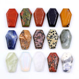 Coffin Statue Natural Quartz Agate Crystal Healing Reiki Stones