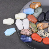 Coffin Statue Natural Quartz Agate Crystal Healing Reiki Stones