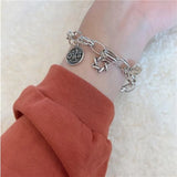 Coin David Star Bracelet Women Jewelry Jewish Gift
