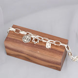 Coin David Star Bracelet Women Jewelry Jewish Gift
