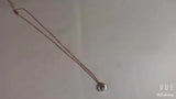 Coin Freshwater Pearl Pendant Necklace Women