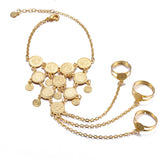 Coin Jewelry Coin Bracelet Bangle Chain Link for Women Dress Bracelet