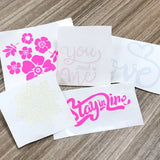 Color Changing Vinyl Transfer Film for Cup and Bottle