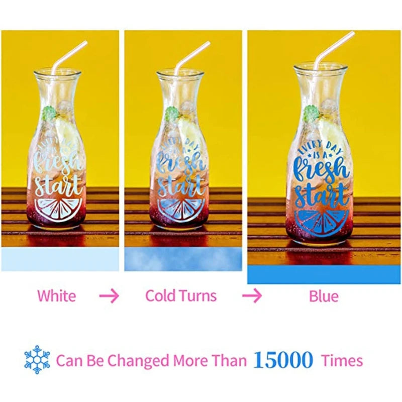 Color Changing Vinyl Transfer Film for Cup and Bottle
