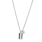 Cold Wind Star Moon Locbone Chain Necklace Female