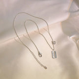 Cold Wind Star Moon Locbone Chain Necklace Female