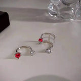 Delicate Cold Wind Light Ring Female