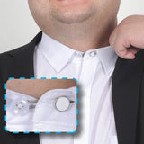 Adjustable Spring Button Collar for Jeans, Elastic Extension Buckle