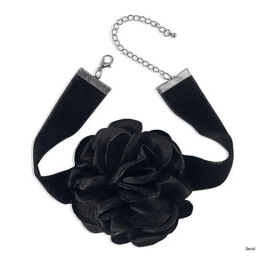 Exaggerated Flower Collar Necklace for Girls