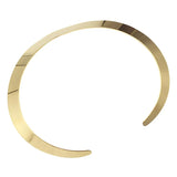 V Shaped Choker Necklace Stainless Steel Statement Jewelry