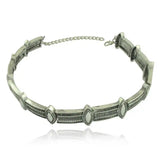 Alloy Horse Eye Carved Clavicle Chain Short Necklace