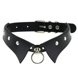 Punk Holographic Collar Circle Necklace Harajuku Choker