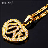 Heart Love CZ Pendant Necklace Valentine Gift