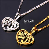 Heart Love CZ Pendant Necklace Valentine Gift