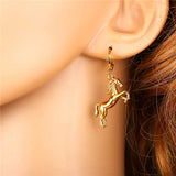 Collare Horse Earrings Vintage Anime Accessories E145