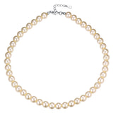 Simulated Pearl Choker Necklace Wedding Bridal Gift