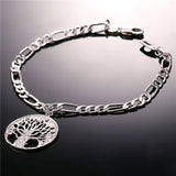 Tree of Life Bracelets Gold/Silver Chain Family Jewelry