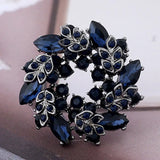 Vintage Flower Brooch Pin for Women Party