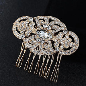 Bridal Hair Combs Accessories Rhinestone Head Jewelry for Bride