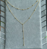 Double Layer Necklace 925 Silver Women Choker
