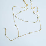 Double Layer Necklace 925 Silver Women Choker