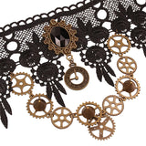 Lace Neck Choker Necklace Vintage Women Chocker Steampunk Jewelry