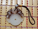Antique Double-Sided Carved Jades Pendant - Ping'an Jades Pendant
