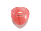 Natural Gems Stones Heart Reiki Chakra Crystal Rock Stones 20mm 10Pcs/Pack