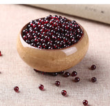 Natural Wine Red Garnet Loose Beads for DIY Bracelet Necklace
