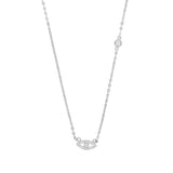 925 Sterling Evil Eyes Necklace with Micro Pave Cz Charm - Turkey