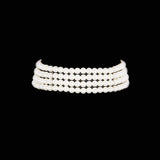 Pearl Collar Choker Layered Necklace for Women