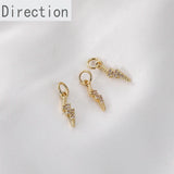 14k Lightning Pendant DIY Necklace Bracelet Material