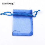 50pcs Organza Bags Jewelry Packaging Wedding Pouches