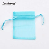 50pcs Organza Bags Jewelry Packaging Wedding Pouches