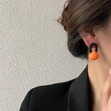 Acrylic Pendant Earrings Sweet Stud Earrings Girls Birthday Gift