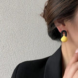 Acrylic Pendant Earrings Sweet Stud Earrings Girls Birthday Gift