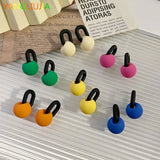 Acrylic Pendant Earrings Sweet Stud Earrings Girls Birthday Gift